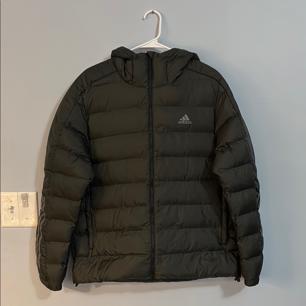 Adidas Men's Itavic 3-Stripe 2.0 Puffer Jacket
